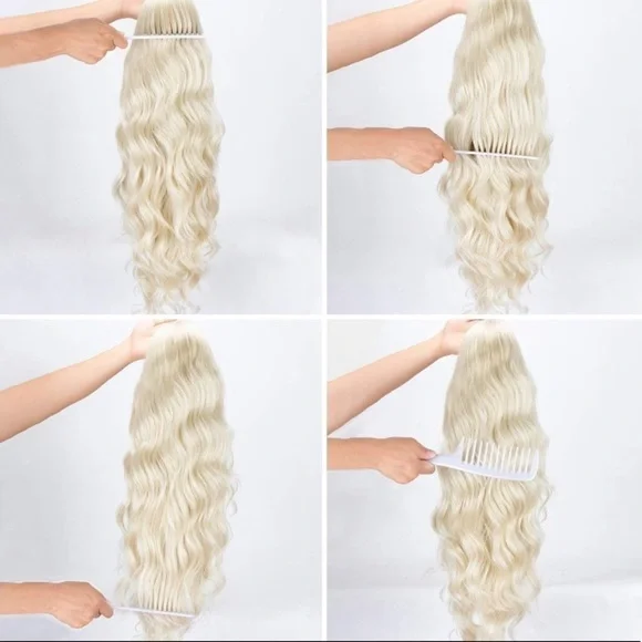 ✨22” PALE BLONDE WAVY LACE FRONT WIG💫 *NWT*